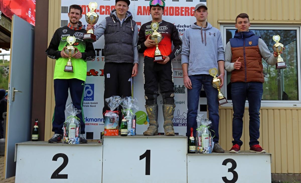 Echoberg Cup: ... on the winner's rostrum, © MCC Tessin e.V.
