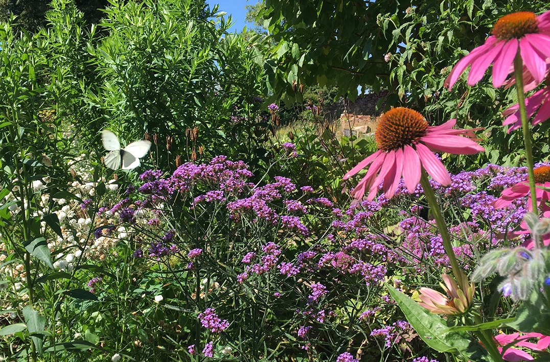 In the garden of the Goldenbow manor house // &copy; Herrenhaus Goldenbow