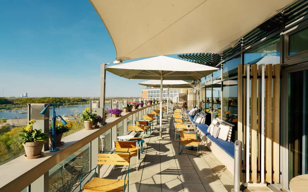 KAI40 bar op het dak, © Radisson Blu Hotel, Rostock