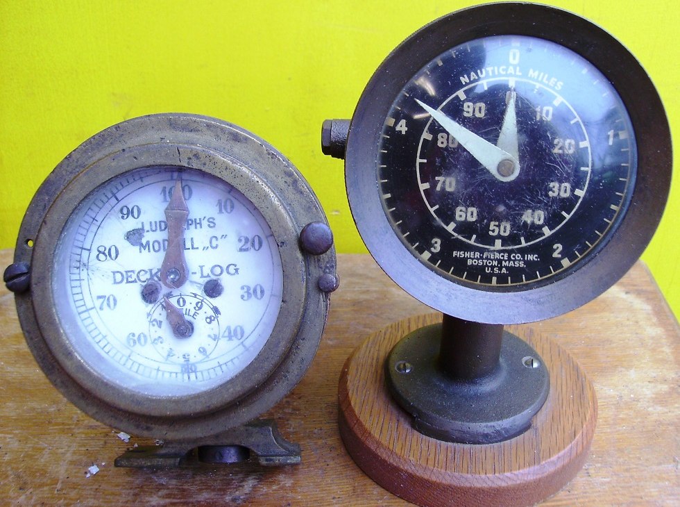 DZIENNIK POKŁADOWY LUDOLPHA I DZIENNIK WACHT Z FISCHER PIERCE BOSTON, &copy; Harald Krabbe