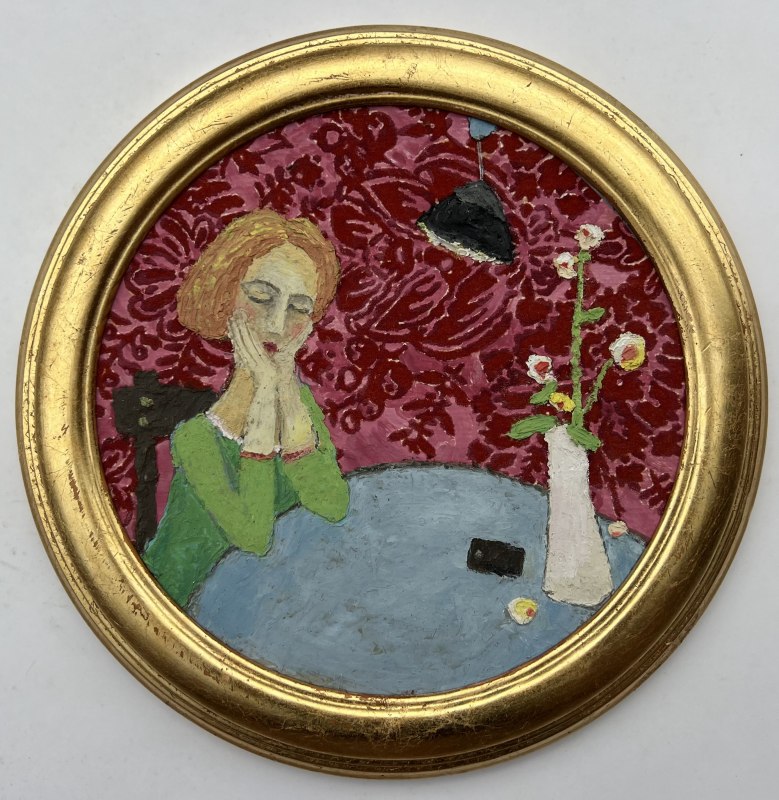 WartenmitTapete, &copy; Esther W&uuml;stenberg