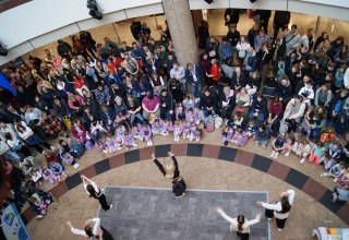 We are delighted that many dance groups will be taking part again this year and will be shaping the day of action with their energy., © J.Martens We are delighted that many dance groups will be taking part again this year and will be shaping the day of action with their energy., © J.Martens
