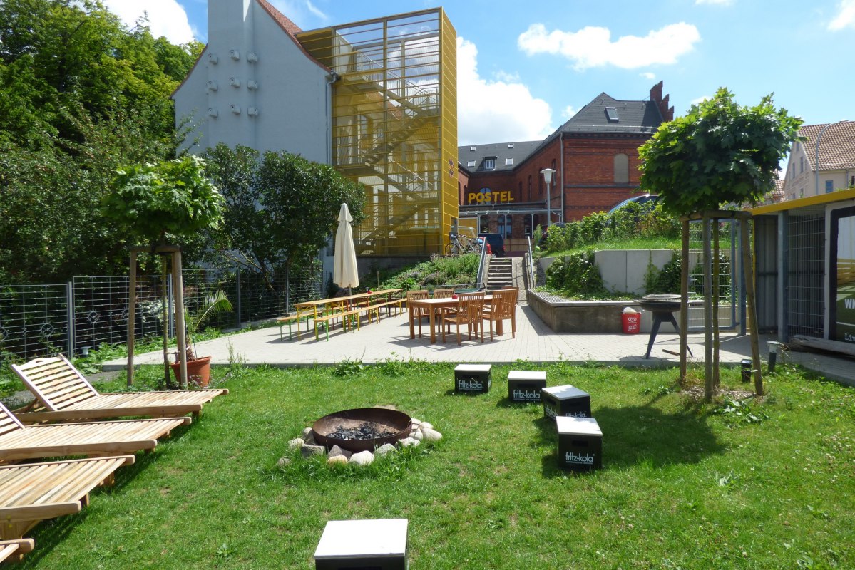 Hotel Postel in Wolgast outdoor area, &copy; Postel Usedom GmbH