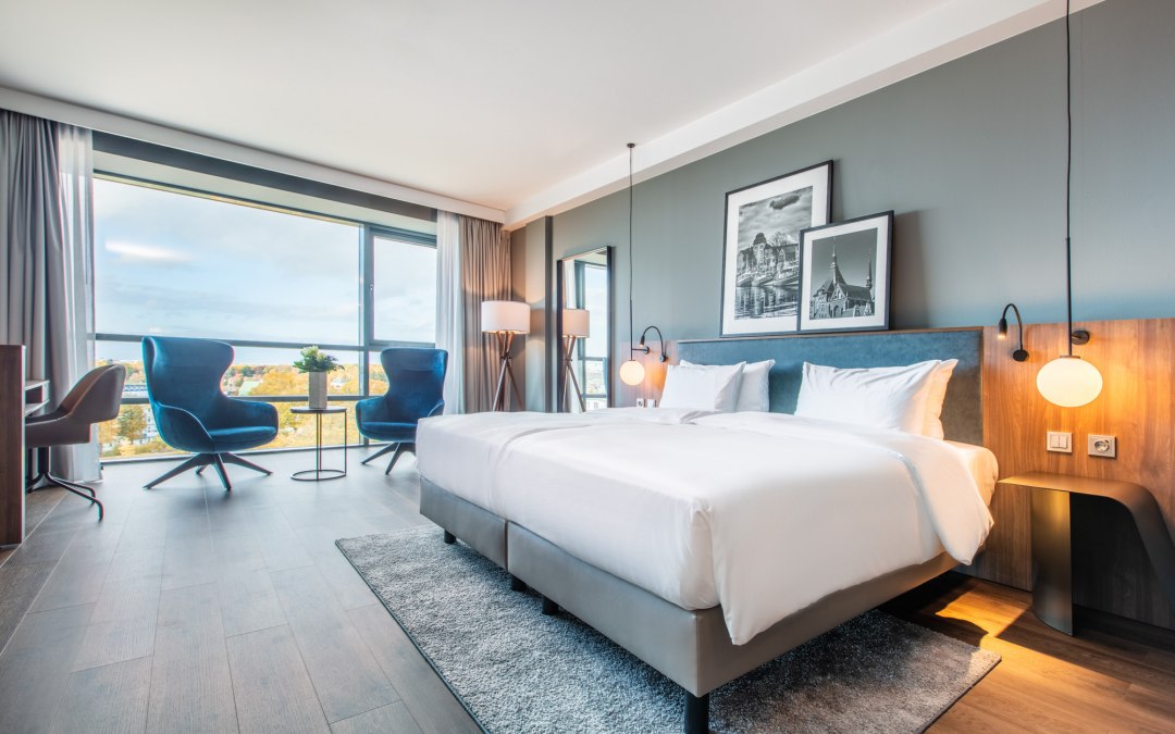 Tweepersoonskamer, © Radisson Blu Rostock