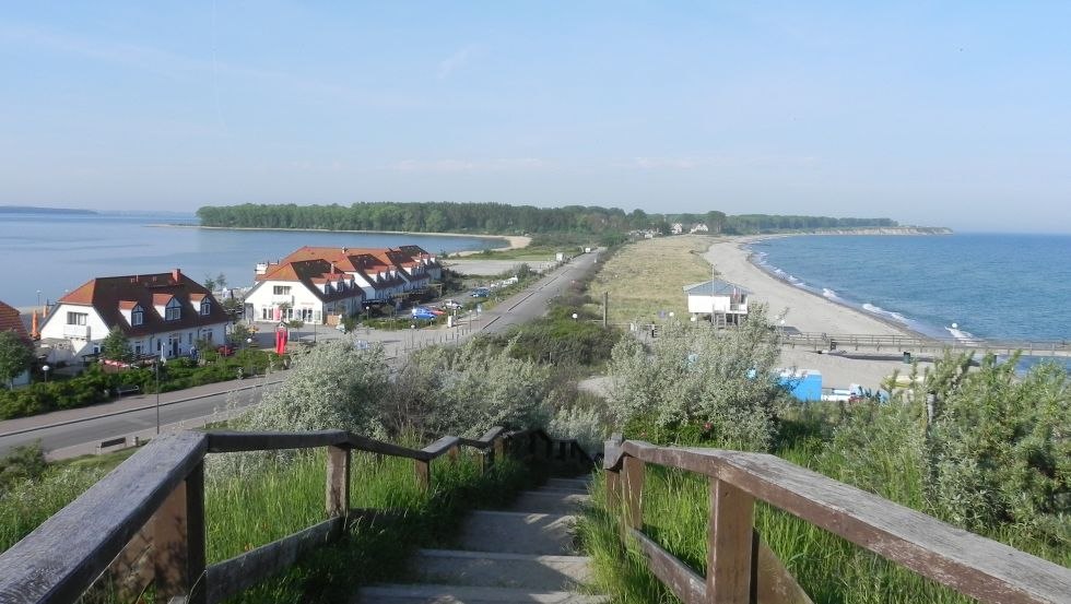 Widok na Rerik z góry Schmiedeberg, © Reisecenter Rerik