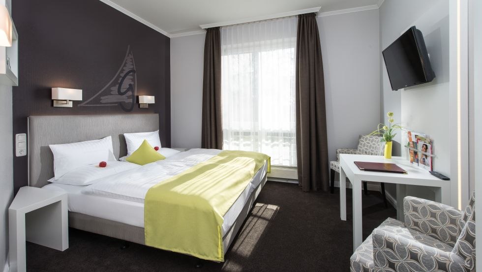 Widok z pokoju Hotel Godewind // &copy; Hotel Godewind