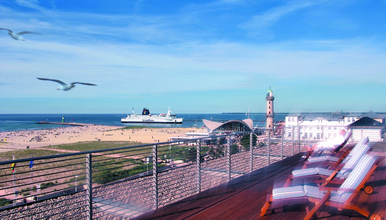 Widok z hotelu, &copy; Hotel H&uuml;bner GmbH