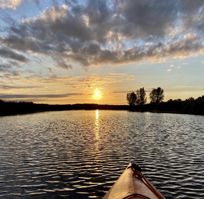Kajaktochten bij zonsopgang en zonsondergang, &copy; TMH