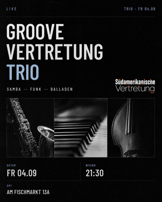 GROOVE TRIO PERFORMANCE // &copy; SAV