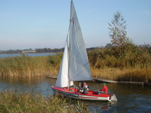 Zeilen, © Surfschule Barth