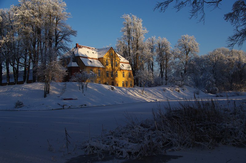 Winter in the park, © Schloss Lühburg