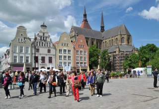 Widok na kościół Mariacki z Neuer Markt, © Joachim Kloock