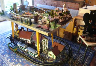 Model railroad in the entrance area, © Peter Ramsch