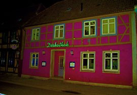 Disco in the historic half-timbered building