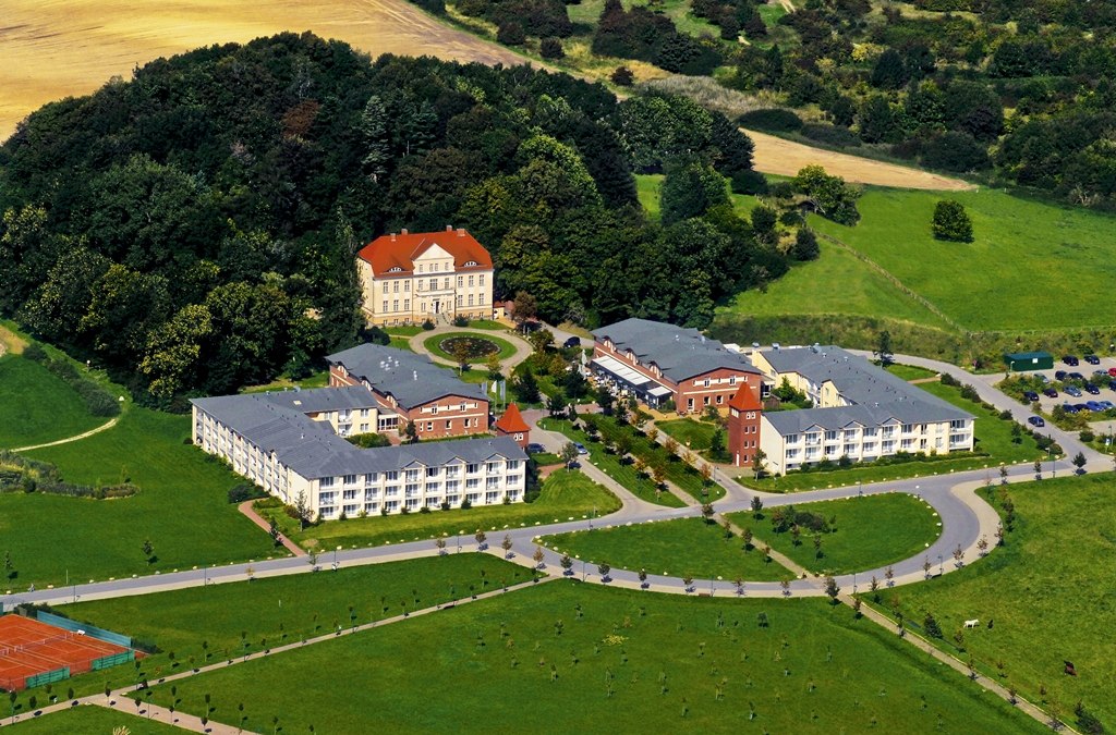 Luchtfoto van het Precise Resort Rügen, © Precise Resort Rügen GmbH