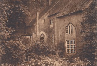 Rose garden, around 1927 // &copy; Postkarte