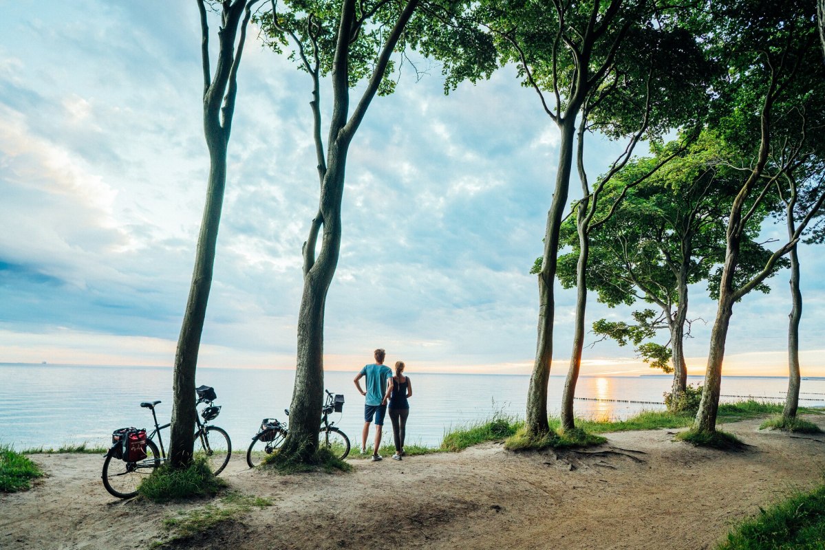 Las Duch&oacute;w Nienh&auml;gen znajduje się bezpośrednio na wybrzeżu Morza Bałtyckiego, &copy; TMV/G&auml;nsicke
