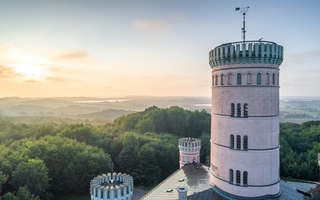 Prachtig uitzicht vanuit het jachthuis Granitz, © SSGK MV / Funkhaus Creative