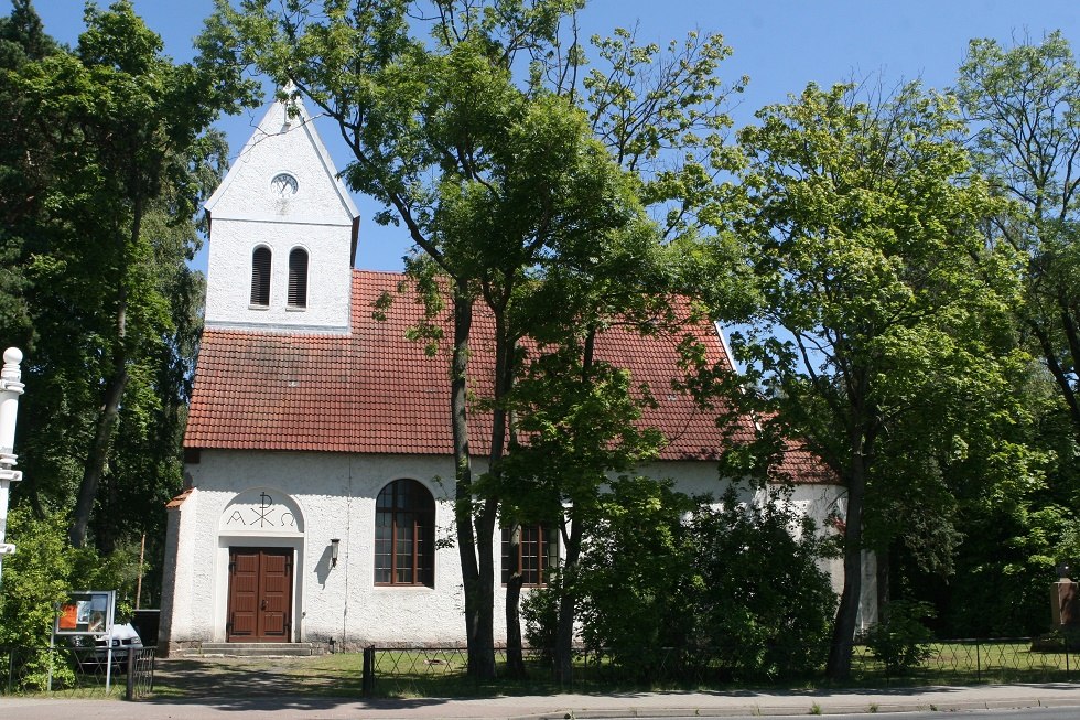 Widok na kościół w Karlshagen, © Sabrina Wittkopf-Schade