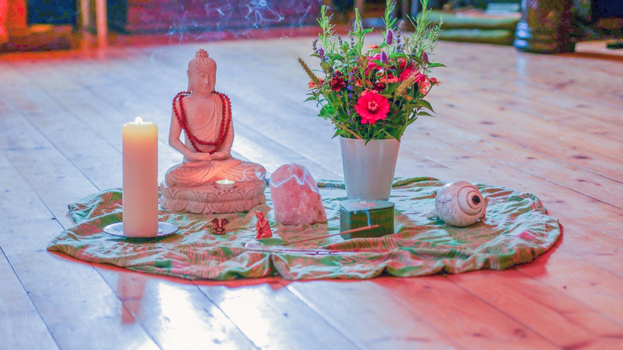 Mantra zangcirkel & meditatie, &copy; Ralf Kr&auml;mer