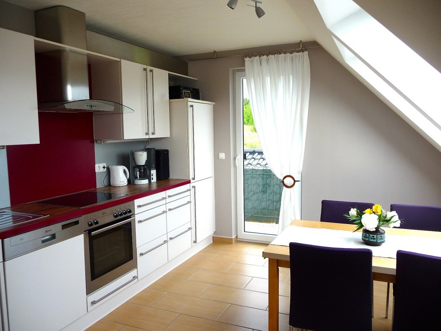Kitchen with dining area, © A. Schäfer