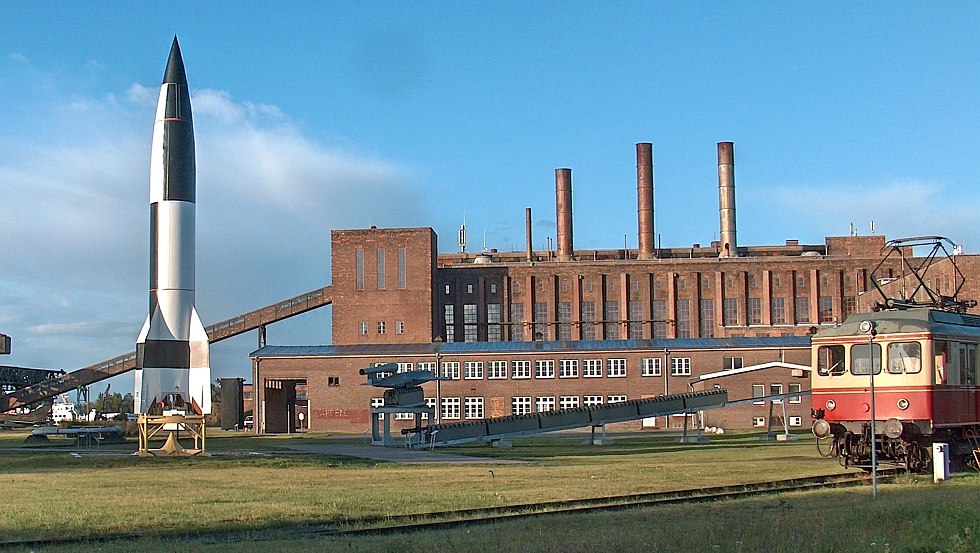 Duże eksponaty w Muzeum Historyczno-Technicznym Peenemünde, © HTM Peenemünde GmbH