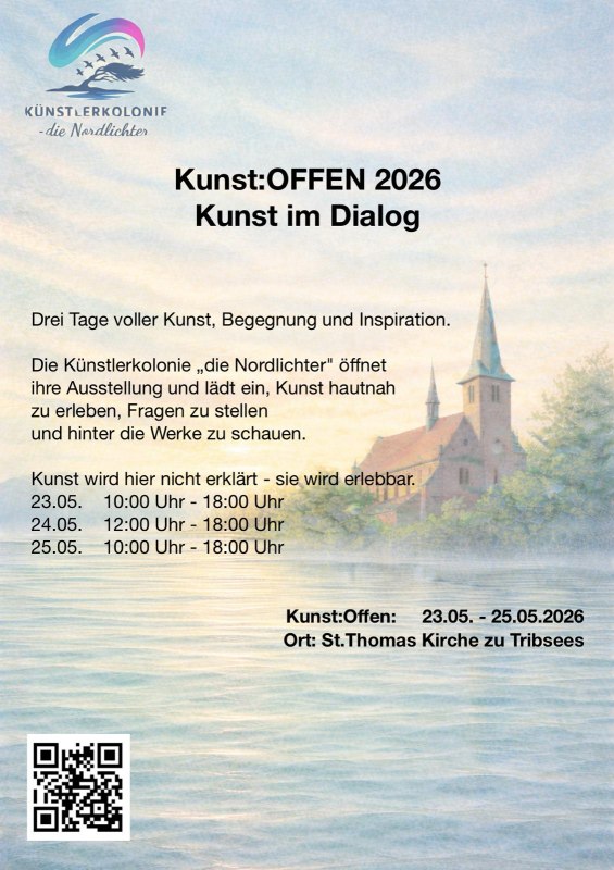 Plakat zur Ausstellung // &copy; K&uuml;nstlerkolonie - die Nordlichter