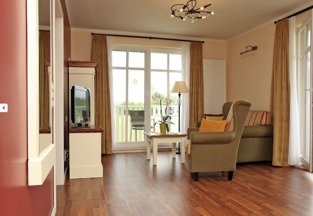 Living room in Aparthotel Saatmann, © A. Saatmann · Foto Hagen Hansen Living room in Aparthotel Saatmann, © A. Saatmann · Foto Hagen Hansen