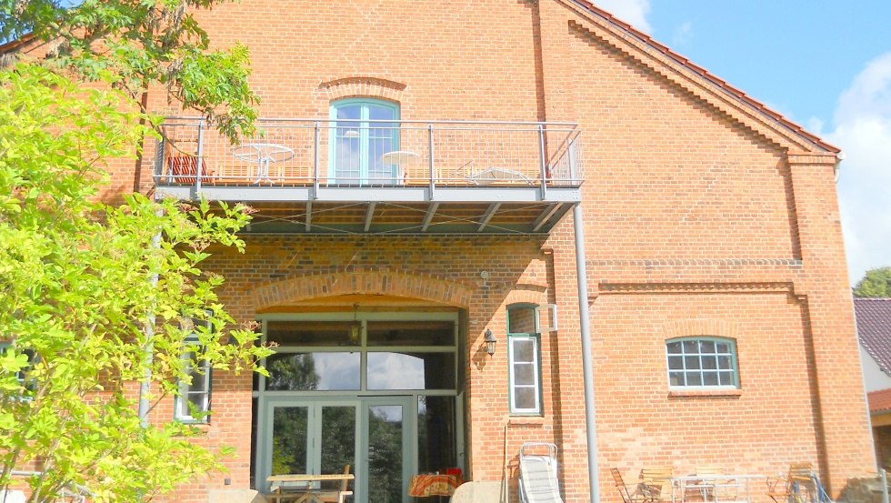 Apolony guest farm - garden view // &copy; G&auml;stehof Apolony/Apolony