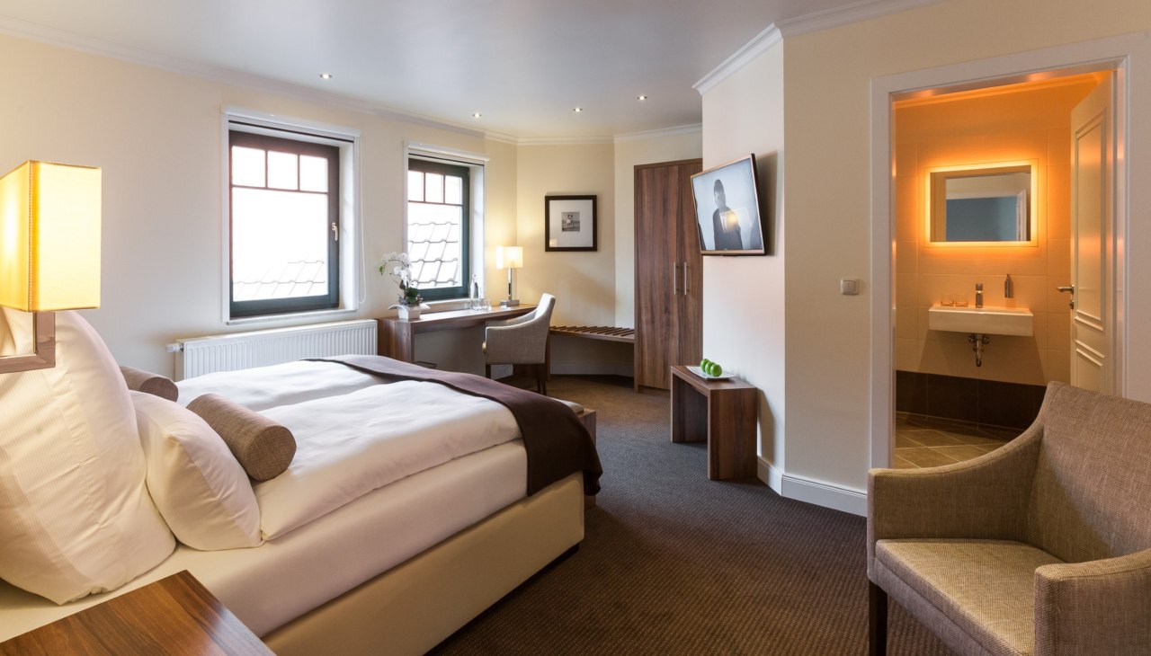 Dobry sen w hotelu Mecklenburger Hof., &copy; Hotel und Pension in der Nudeloper