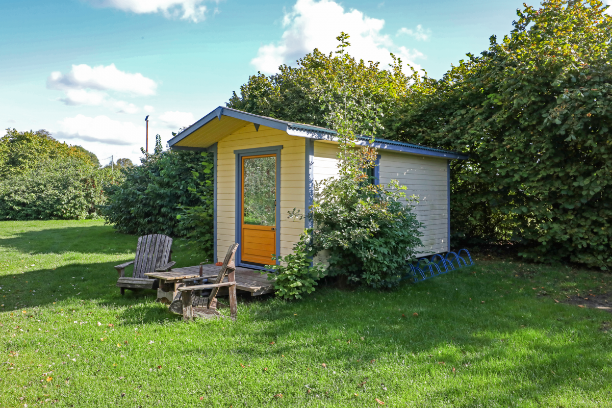 Miejsce odpoczynku dla turyst&oacute;w wodnych - Stare kąpielisko B&uuml;tzow, &copy; TMV/Gohlke