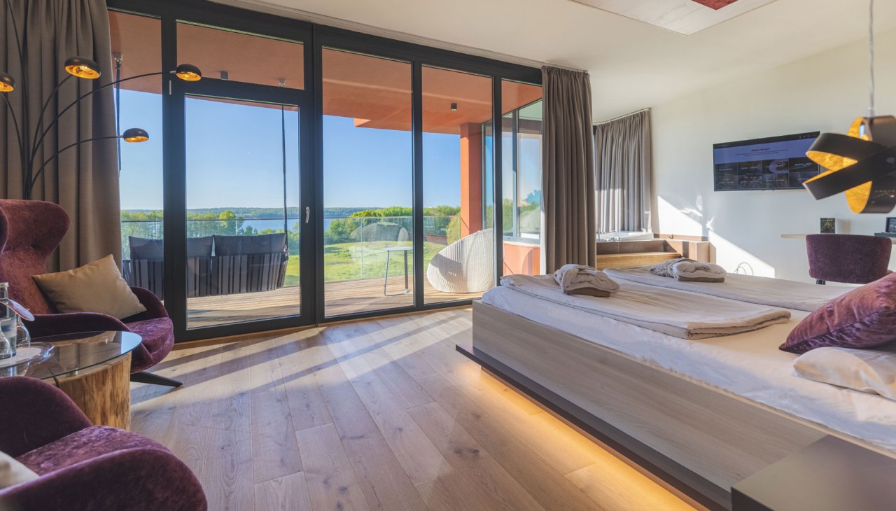 Voorbeeld van Nature Dream Suite, © Hotel Bornmühle Voorbeeld van Nature Dream Suite, © Hotel Bornmühle