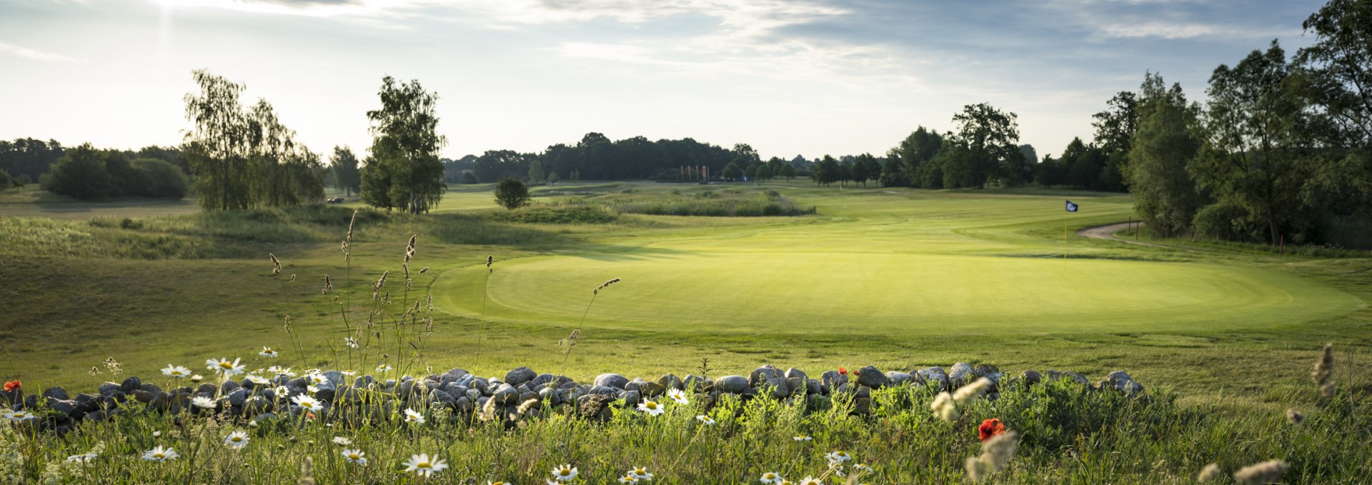 Het Mecklenburgse merengebied en de golfbaan Fleesensee