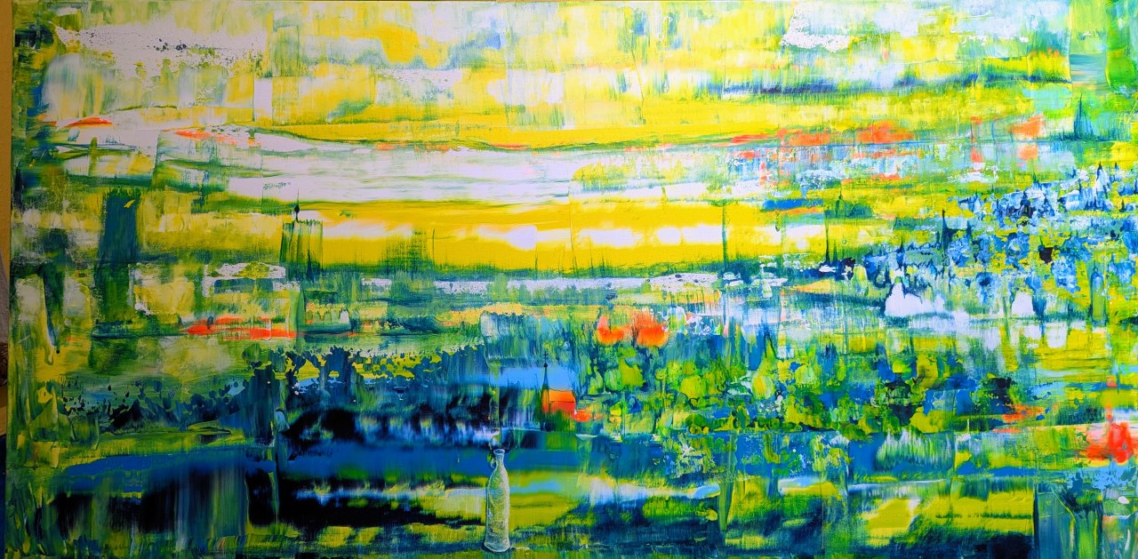 Big city whispers, 120 x 60 x 4 // © Boss, Grit Big city whispers, 120 x 60 x 4 // © Boss, Grit