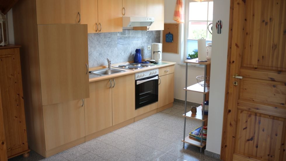 Uitzicht op keuken vakantiehuis Finland, © Ferienhaus Finnland, Fam. Kroll