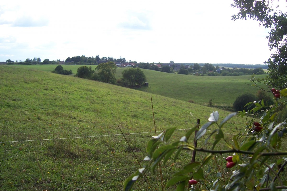 Uitzicht op het dorp, &copy; Ulrike Rosin