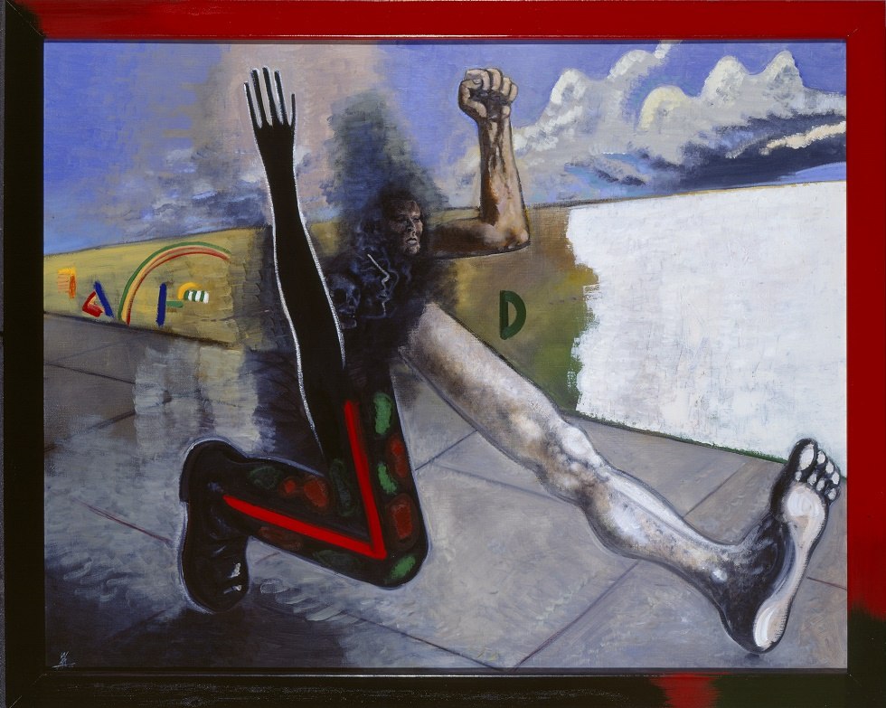 Wolfgang Mattheuer, Stap van de eeuw, 1987 // &copy; Sammlung Luise und Guenter Roese, Repro: Bernd Kuhnert