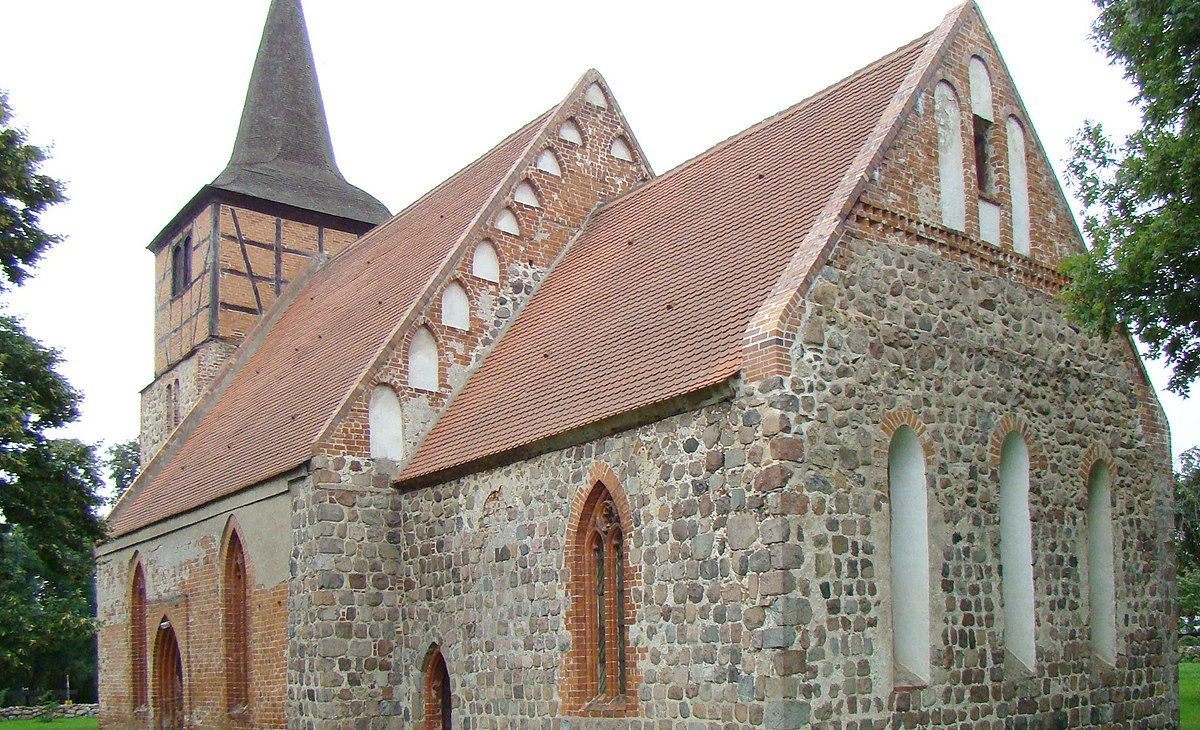 Kościół wiejski w Sietowie, © P. Schmelzle, Wikipedia