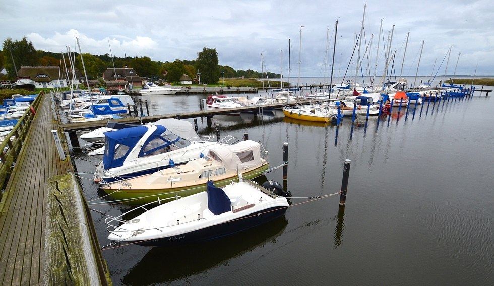 Port Ralswiek i miejsce odpoczynku dla turystów wodnych, © Tourismuszentrale Rügen Port Ralswiek i miejsce odpoczynku dla turystów wodnych, © Tourismuszentrale Rügen