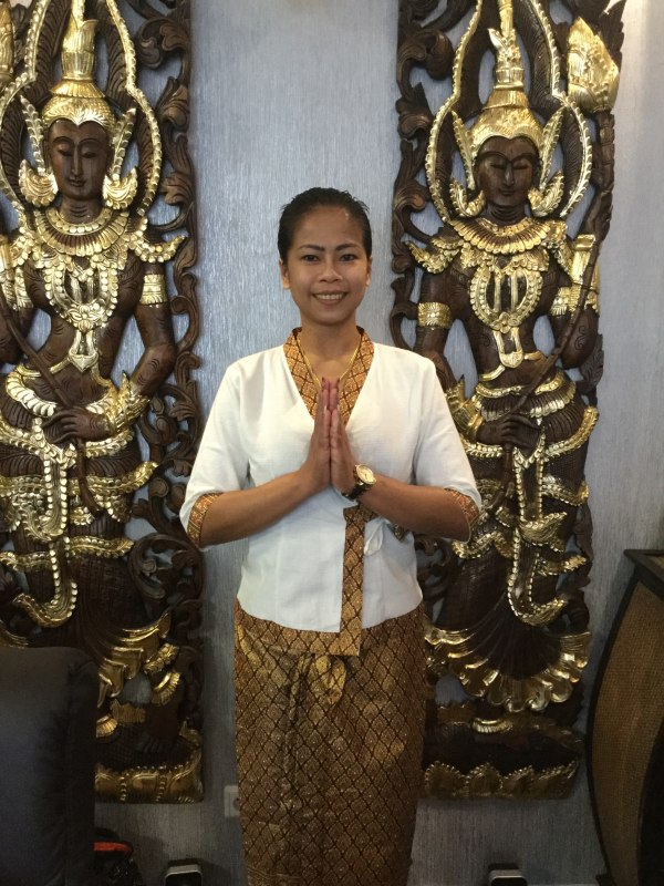 Wannapha is uitstekend opgeleid en leidt onze massagestudio, © Roland Görtz Wannapha is uitstekend opgeleid en leidt onze massagestudio, © Roland Görtz