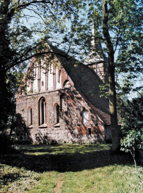 Kościół wiejski w Vipperow, © gemeinfrei Wikipedia
