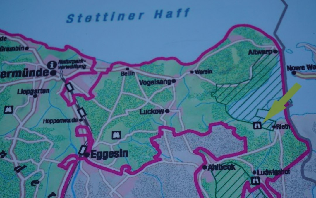 Mapa Neuwarper See i okolic, © tvv-bock