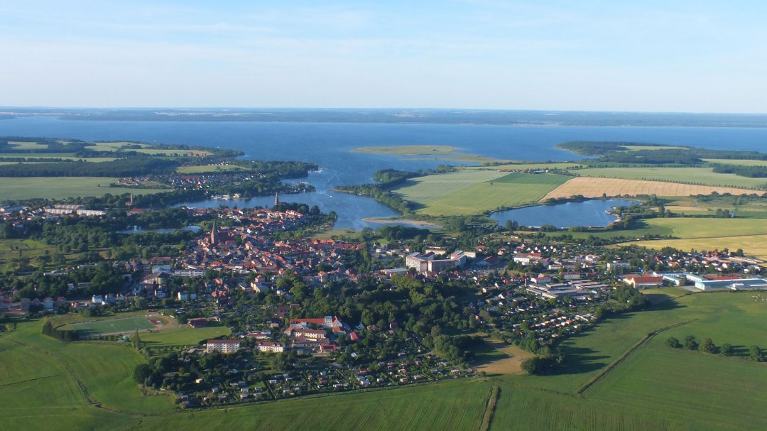 Aerial view Röbel/Müritz, © Jan Fencik