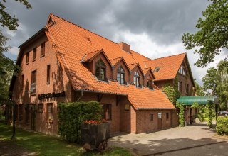 Odwiedź Stettiner Hof bezpośrednio na Szlaku Rowerowym Wybrzeża Morza Bałtyckiego w Neuenkirchen niedaleko Greifswaldu, © Stettiner Hof