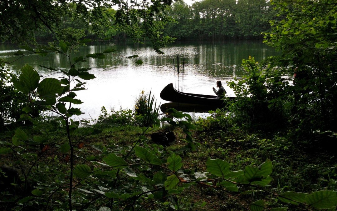 Wakacje nad jeziorem Pulow - spływ kajakowy po jeziorze, © Martina Gläser-Böhme