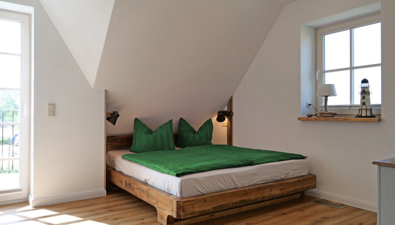 Een van vier slaapkamers, &copy; P. Dombrowski