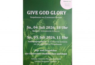 Einladung Gospelmesse in der Schlosskirche Schwerin // © Gospelchor der Schweriner Stadtkirchen Einladung Gospelmesse in der Schlosskirche Schwerin // © Gospelchor der Schweriner Stadtkirchen