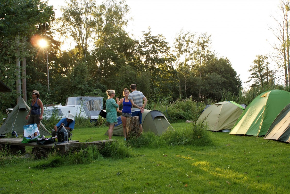Nature camping on the Randow // © B. Ertelt Nature camping on the Randow // © B. Ertelt