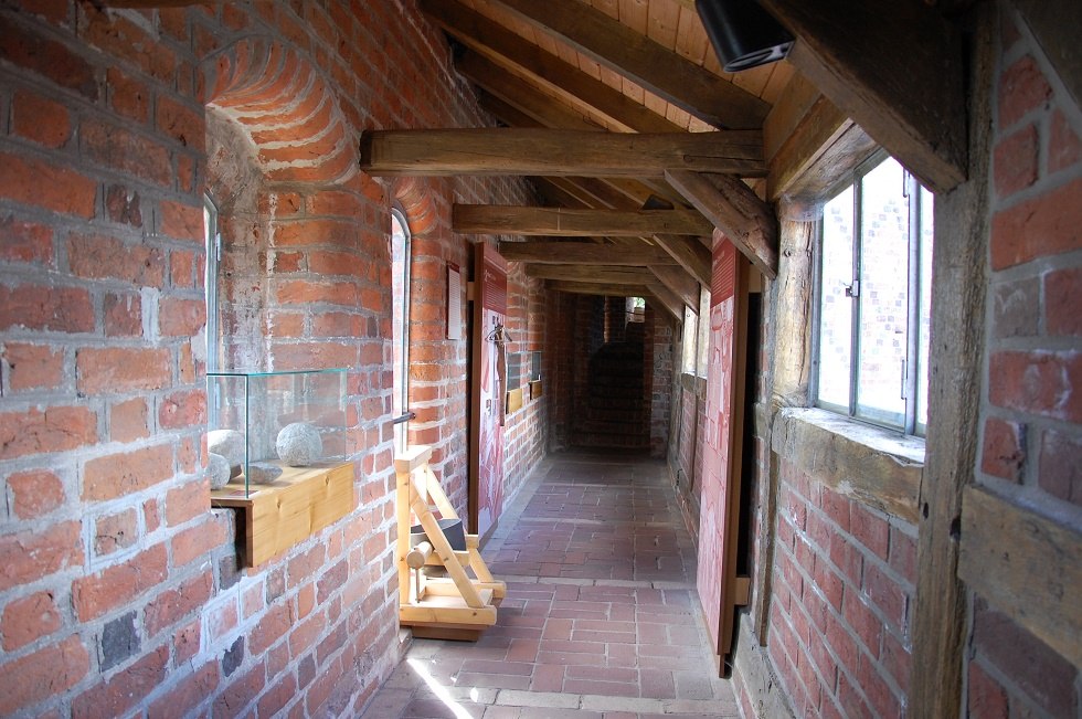 De geschiedenis van het kasteel en de stad wordt gepresenteerd in het Nieuwe Huis., © Gabriele Skorupski