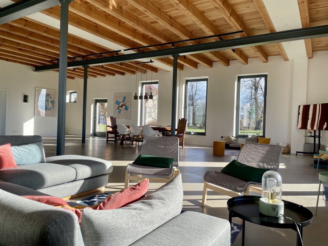 Working in the green in The OUTPOST // &copy; Anne-Laure von Fuchs